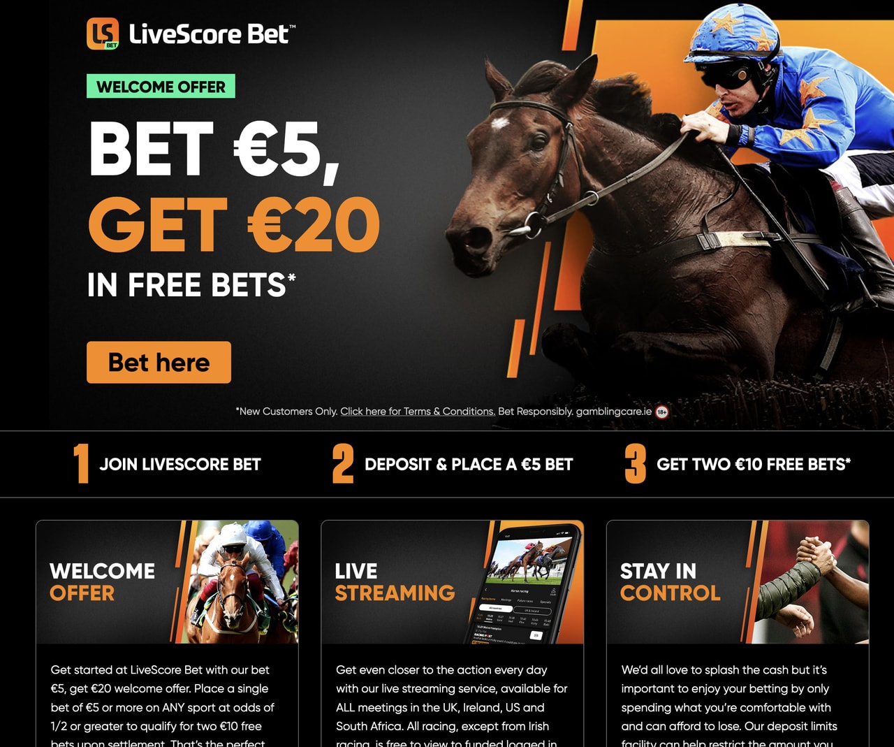 New Betting Site LiveScore Bet - €20 Free Bet